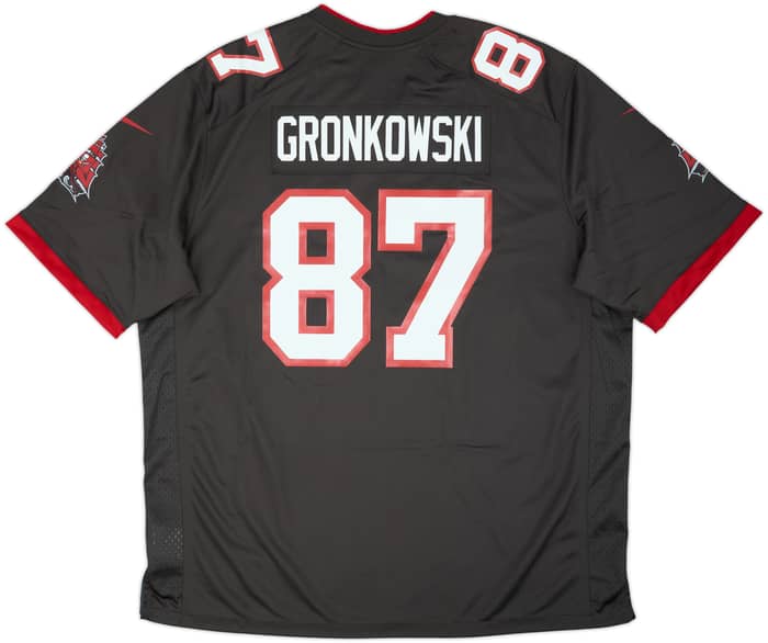 2020-21 Tampa Bay Buccaneers Gronkowski #87 Nike Game Alternate Jersey (XXL)