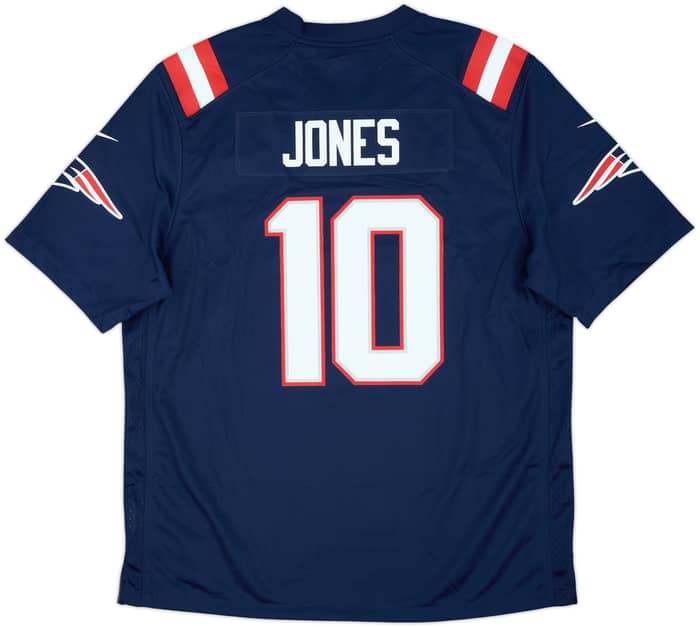 2021-23 New England Patriots Jones #10 Nike Game Home Jersey (XL)