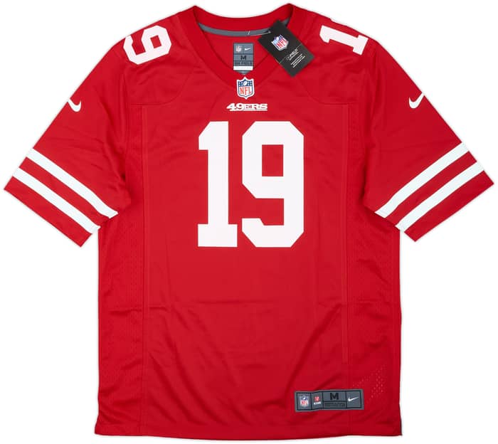 2019-21 San Francisco 49ers Samuel #19 Nike Game Home Jersey (M)