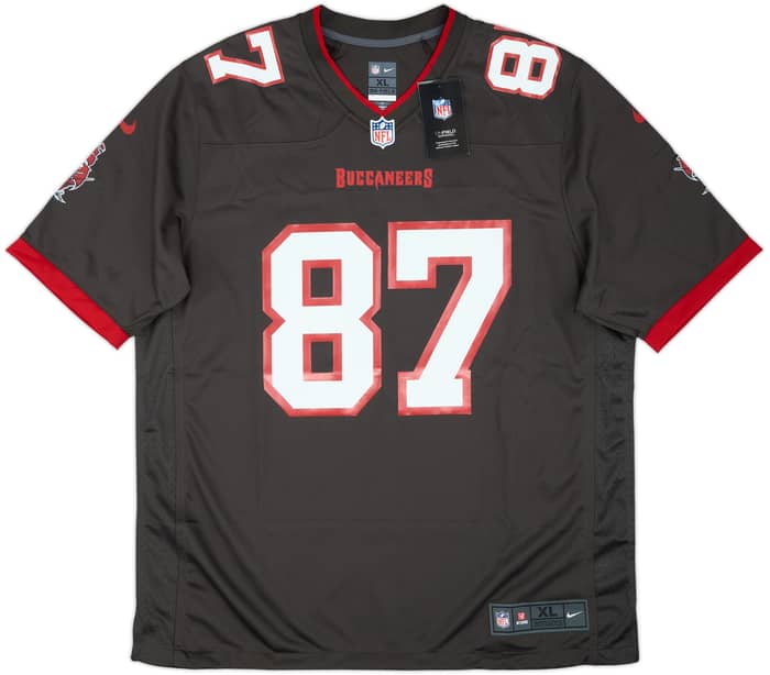 2020-21 Tampa Bay Buccaneers Gronkowski #87 Nike Game Alternate Jersey (XL)