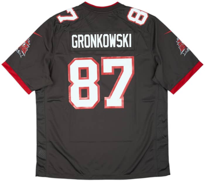 2020-21 Tampa Bay Buccaneers Gronkowski #87 Nike Game Alternate Jersey (XL)