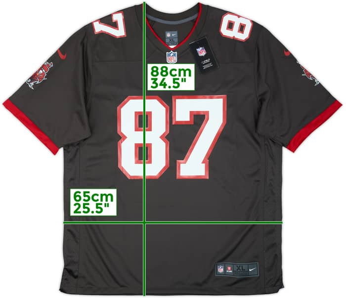 2020-21 Tampa Bay Buccaneers Gronkowski #87 Nike Game Alternate Jersey (XL)