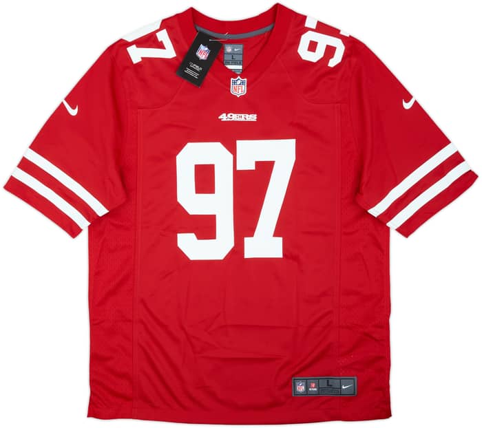 2019-21 San Francisco 49ers Bosa #97 Nike Game Home Jersey (L)