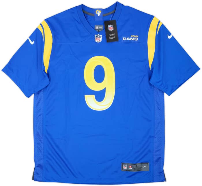 2021-25 LA Rams Stafford #9 Nike Game Home Jersey (L)