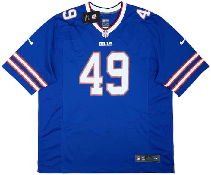 2018-22 Buffalo Bills Edmunds #49 Nike Game Home Jersey (XXL)