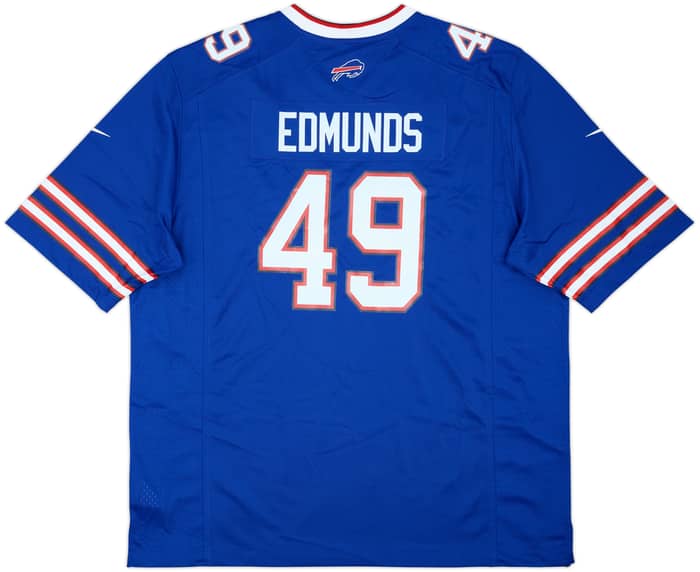2018-22 Buffalo Bills Edmunds #49 Nike Game Home Jersey (XXL)
