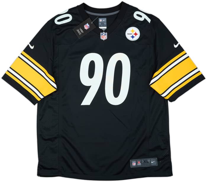 2020-25 Pittsburgh Steelers Watt #90 Nike Game Home Jersey (XL)