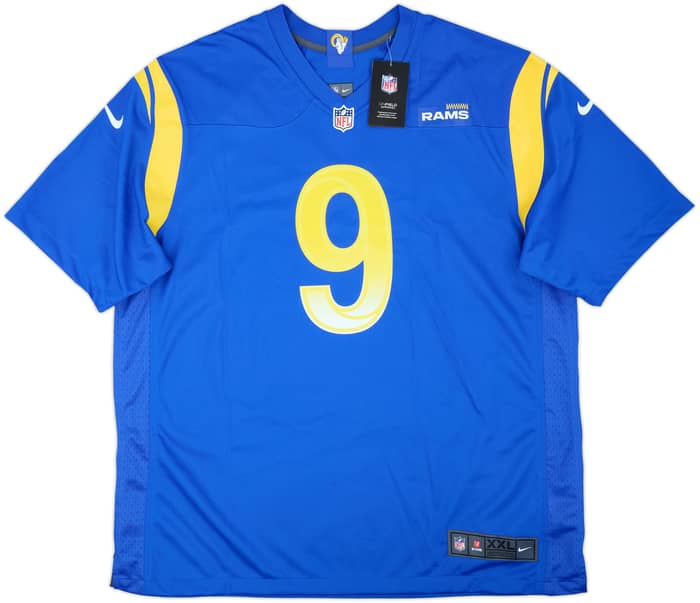2021-25 LA Rams Stafford #9 Nike Game Home Jersey (XXL)