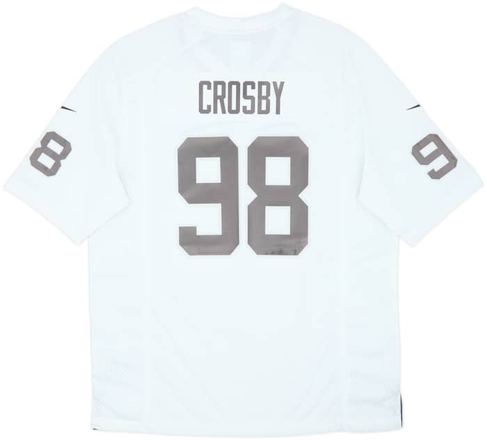 2020-25 Las Vegas Raiders Crosby #98 Nike Game Away Jersey (L)
