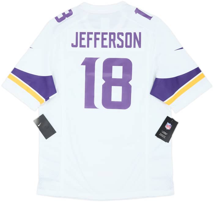 2020-25 Minnesota Vikings Jefferson #18 Nike Game Away Jersey (M)