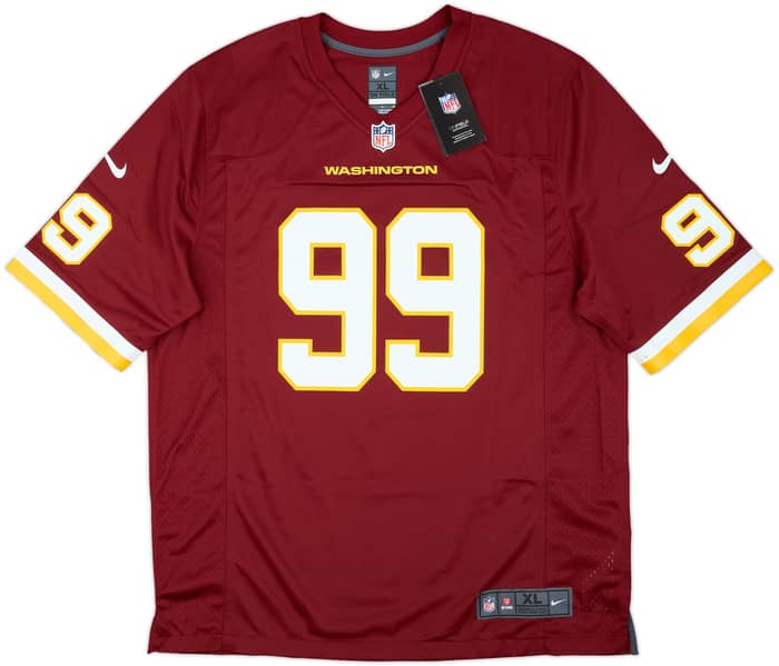 2020-21 Washington Football Team Young #99 Nike Game Home Jersey (XL)