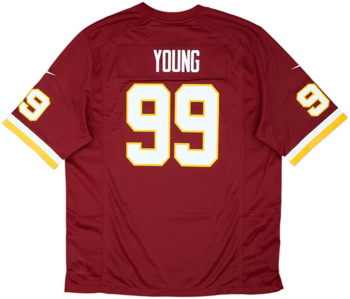 2020-21 Washington Football Team Young #99 Nike Game Home Jersey (XL)