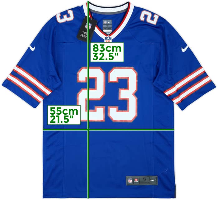 2017-24 Buffalo Bills Hyde #23 Nike Game Home Jersey (S)