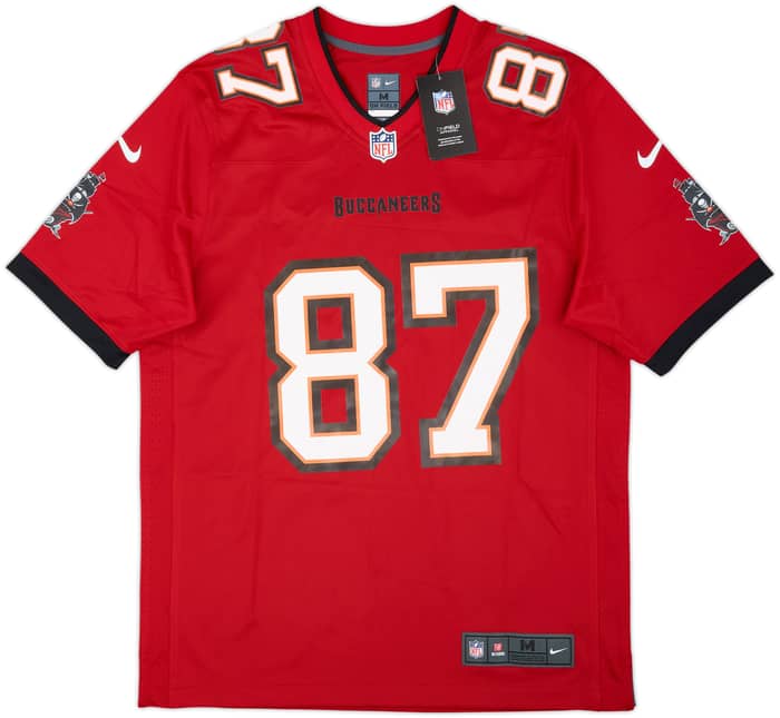 2020-21 Tampa Bay Buccaneers Gronkowski #87 Nike Game Home Jersey (M)