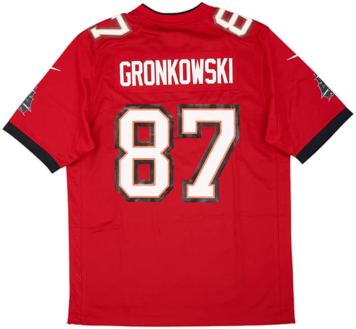 2020-21 Tampa Bay Buccaneers Gronkowski #87 Nike Game Home Jersey (M)