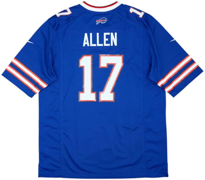 2018-25 Buffalo Bills Allen #17 Nike Game Home Jersey (L)