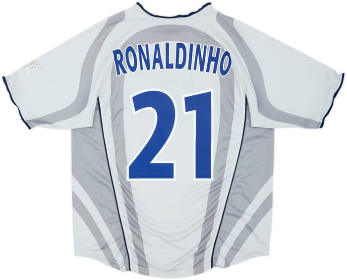 2001-02 Paris Saint-Germain Away Shirt Ronaldinho #21 - 6/10 - (L)