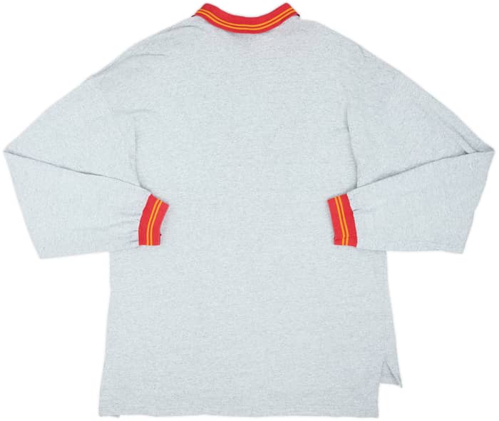 1994-95 Roma Asics Polo Shirt - 8/10 - (L)