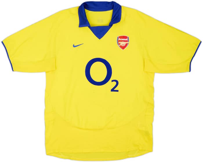 2003-05 Arsenal Camiseta de visitante Bergkamp #10 - 7/10 - (M)