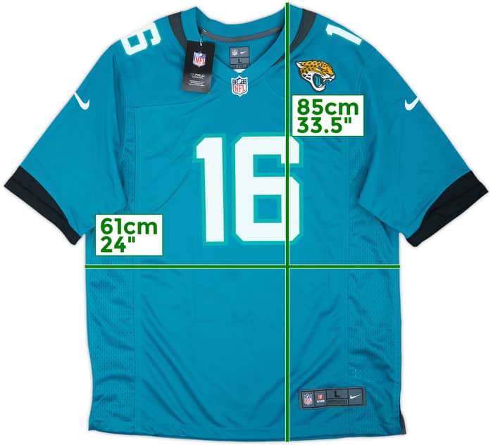 2021-25 Jacksonville Jaguars Lawrence #16 Nike Game Home Jersey (L)