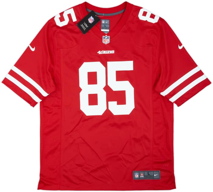 2021 San Francisco 49ers Kittle #85 Nike Game Home Jersey (L)