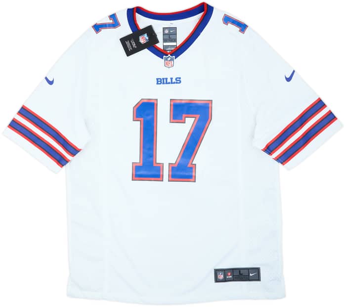 2018-25 Buffalo Bills Allen #17 Nike Game Away Jersey (L)