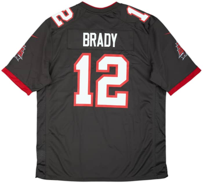 2020-22 Tampa Bay Buccaneers Brady #12 Nike Game Alternate Jersey (L)