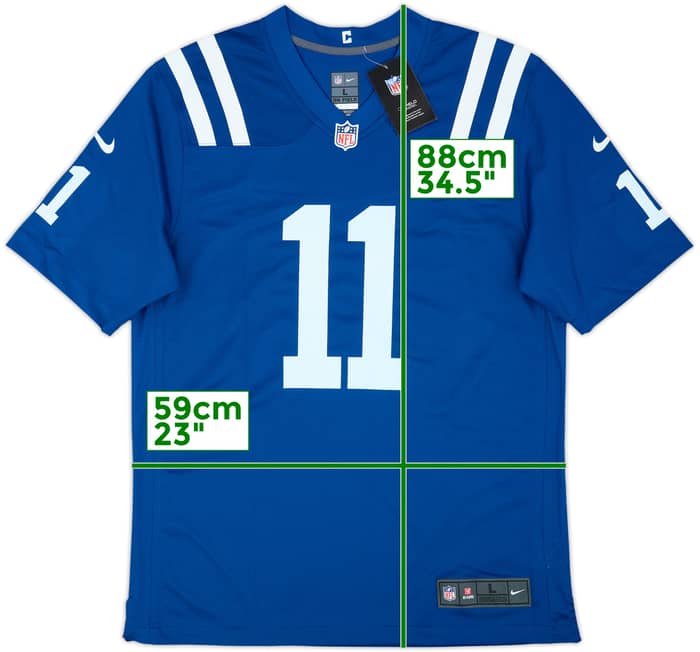 2020-25 Indianapolis Colts Pittman Jr. #11 Nike Game Home Jersey (L)