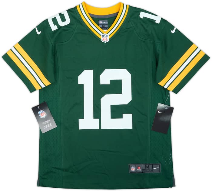 2012-22 Green Bay Packers Rodgers #12 Nike Game Home Jersey (M.Boys)