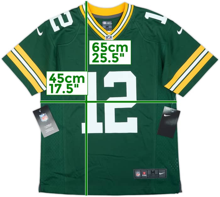 2012-22 Green Bay Packers Rodgers #12 Nike Game Home Jersey (M.Boys)