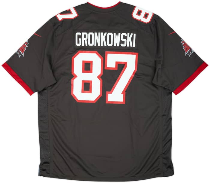 2020-21 Tampa Bay Buccaneers Gronkowski #87 Nike Game Alternate Jersey (XL)