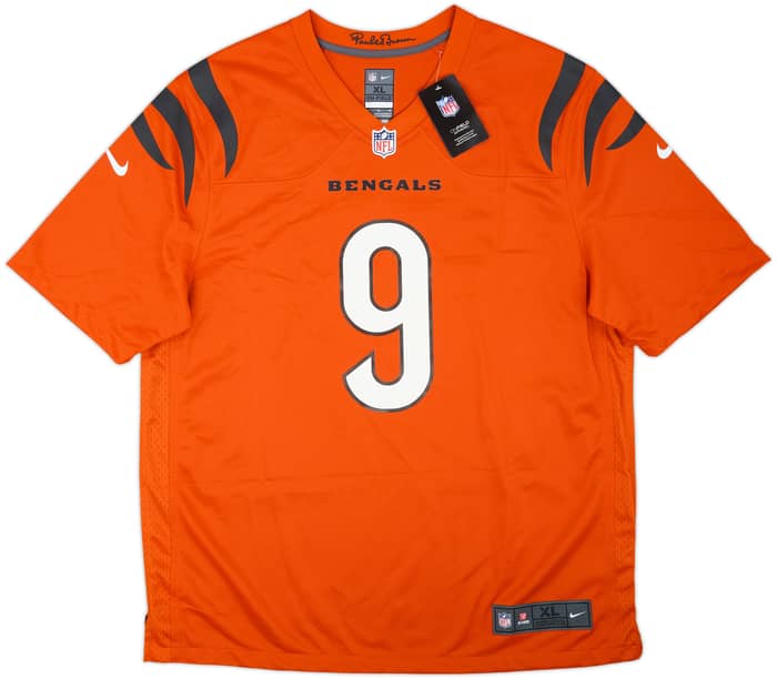 2021-25 Cincinnati Bengals Burrow #9 Nike Game Alternate Jersey (XL)