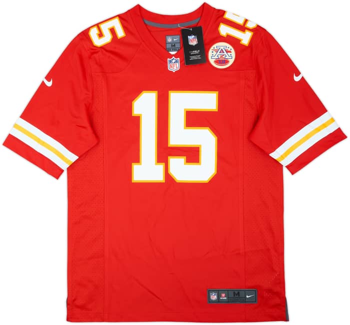 2017-25 Kansas City Chiefs Mahomes #15 Nike Game Home Jersey (M)