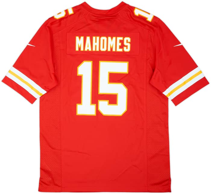 2017-25 Kansas City Chiefs Mahomes #15 Nike Game Home Jersey (M)