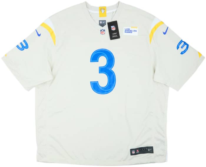 2021 LA Rams Beckham Jr #3 Nike Game Alternate Jersey (3XL)