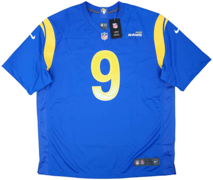 2021-25 LA Rams Stafford #9 Nike Game Home Jersey (XXL)