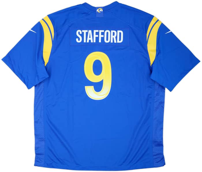 2021-25 LA Rams Stafford #9 Nike Game Home Jersey (XXL)