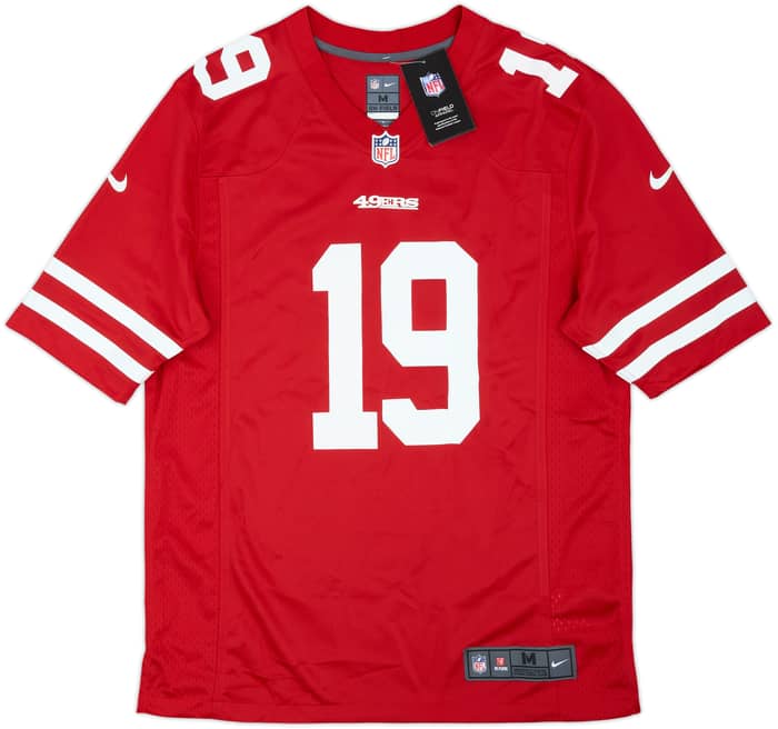 2019-21 San Francisco 49ers Samuel #19 Nike Game Home Jersey (M)