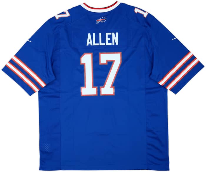 2018-25 Buffalo Bills Allen #17 Nike Game Home Jersey (XL)