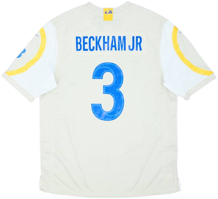 2021 LA Rams Beckham Jr #3 Nike Game Alternate Jersey (L)
