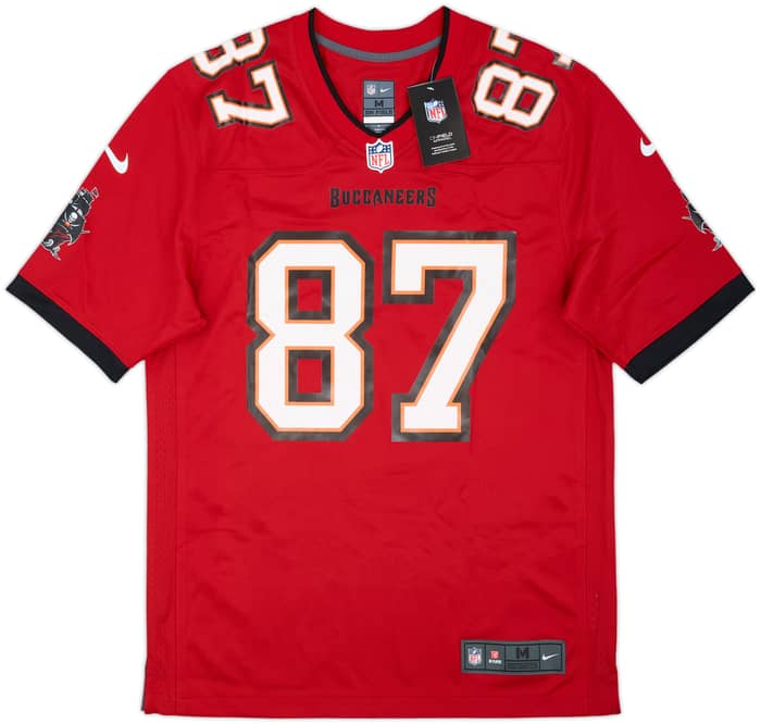 2020-21 Tampa Bay Buccaneers Gronkowski #87 Nike Game Home Jersey (M)