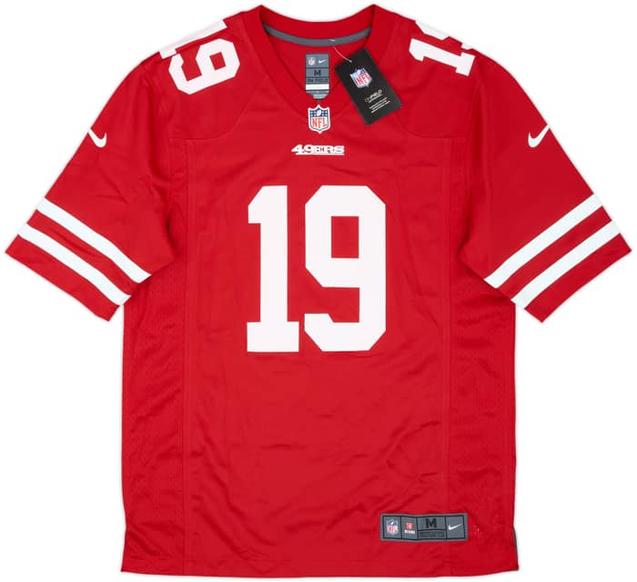 2019-21 San Francisco 49ers Samuel #19 Nike Game Home Jersey (M)