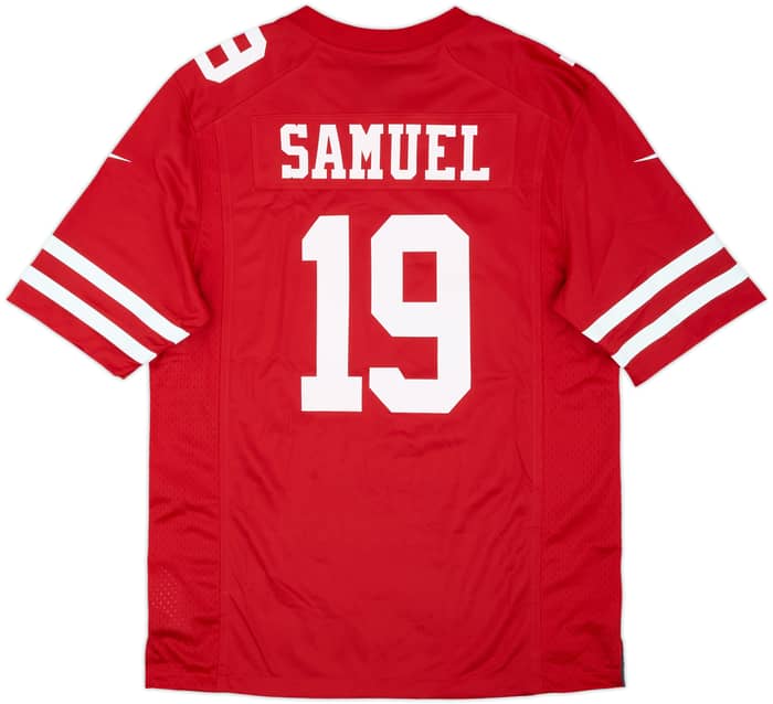 2019-21 San Francisco 49ers Samuel #19 Nike Game Home Jersey (M)