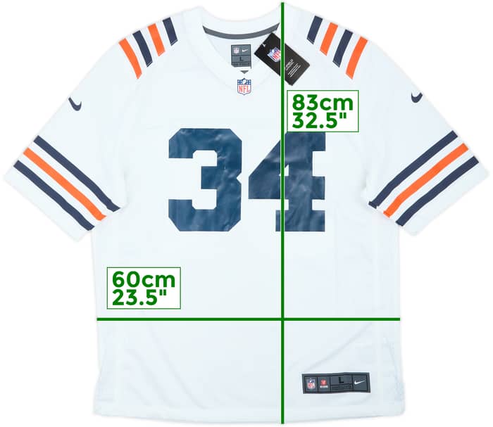 2019 Chicago Bears Payton #34 Nike Game Classic Jersey (L)