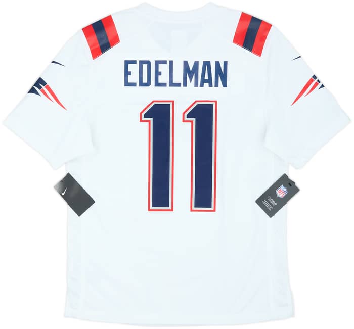 2020 New England Patriots Edelman #11 Nike Game Away Jersey (S)