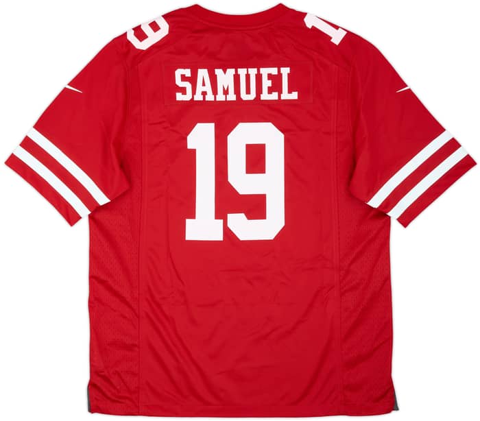 2019-21 San Francisco 49ers Samuel #19 Nike Game Home Jersey (L)