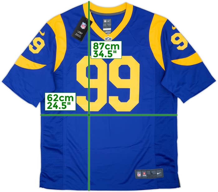 2018-19 LA Rams Donald #99 Nike Game Home Jersey (L)