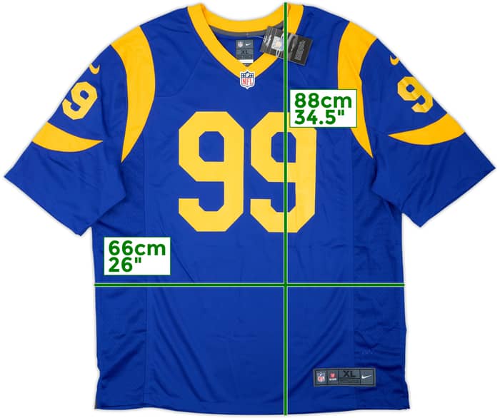 2018-19 LA Rams Donald #99 Nike Game Home Jersey (XL)