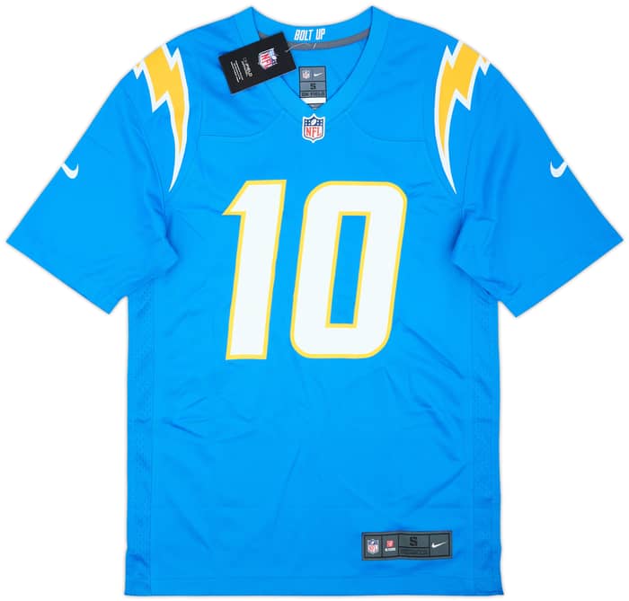 2020-25 LA Chargers Herbert #10 Nike Game Home Jersey (S)