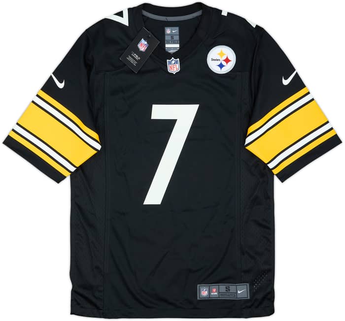 2020-21 Pittsburgh Steelers Roethlisberger #7 Nike Game Home Jersey (S)